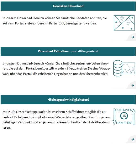 Der im Dez 2021 neugestaltete Service-Bereich