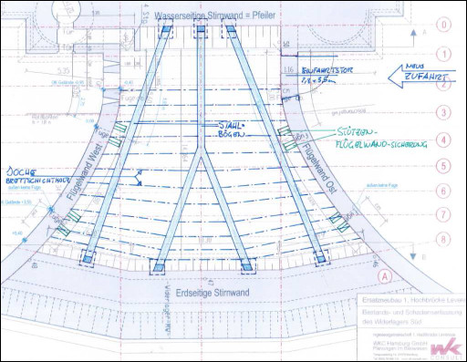 Ertüchtigung des Gewölbes im Grundriss Ertüchtigung des Gewölbes im Grundriss