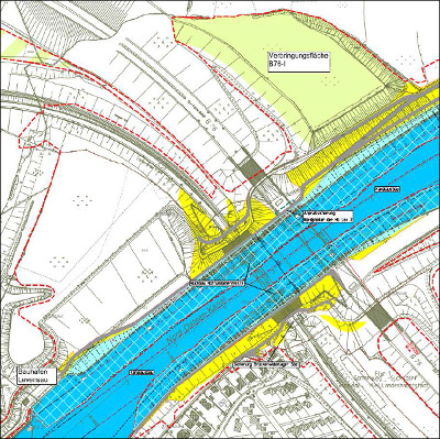 Übersicht mit Verbringungsfläche B76-I Übersicht mit Verbringungsfläche B76-I