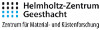 Das Bild zeigt das Logo des Helmholtz-Zentrums Geesthacht - Zentrum für Materialforschung und Küstenforschung