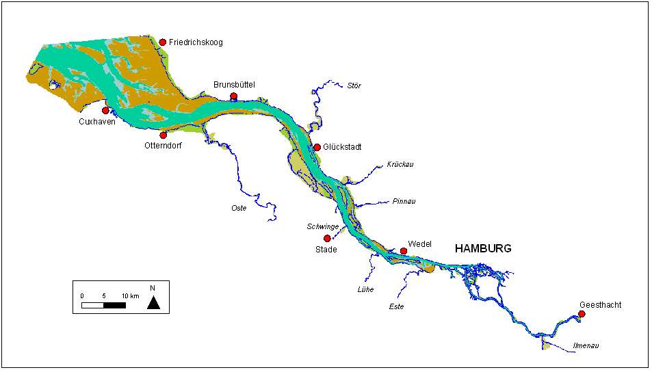 Die Tideelbe im Überblick