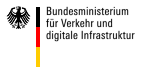 Das Bild zeigt das Logo des Bundesministerium für Verkehr und digitale Infrastruktur.