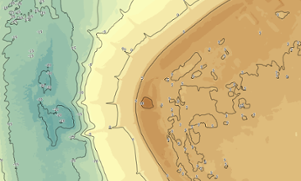 Topographie Ems Norderney 2021