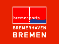 Das Bild zeigt das Logo der bremenports